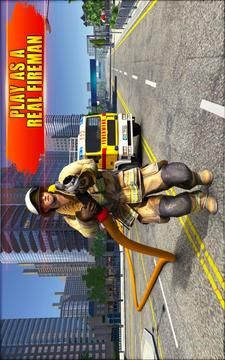 城市消防员卡车驾驶救援模拟器手游最新正版下载图1: