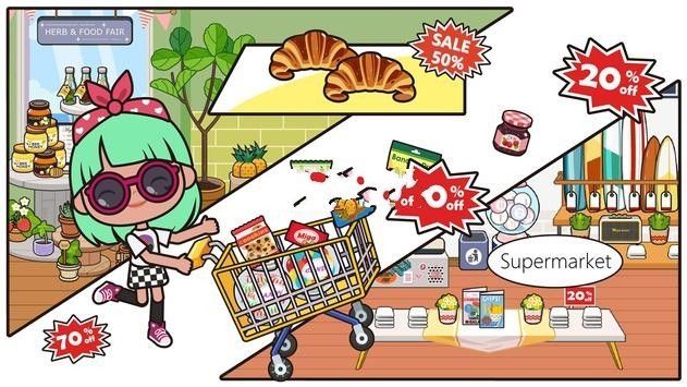 米加小镇商店手机游戏完整版下载（Miga Store）截图3: