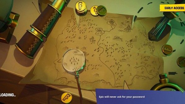 堡垒之夜藏宝图加载界面上刀指的地方在哪？探索藏宝图加载界面挑战攻略[视频][多图]图片1