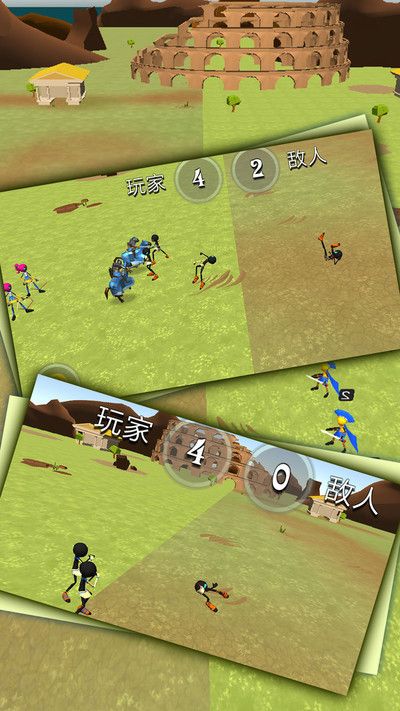 火柴人骑士战争3D游戏官方安卓中文版下载图2: