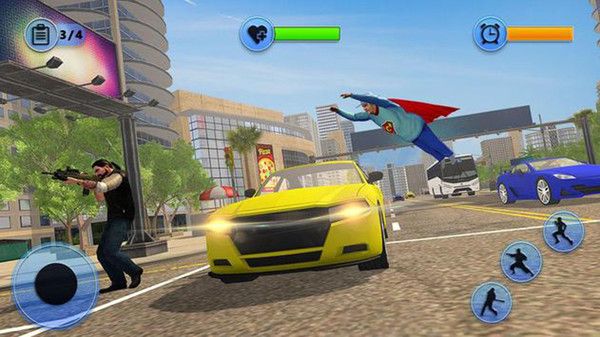 超级奶奶飞行英雄冒险游戏安卓版下载图2: