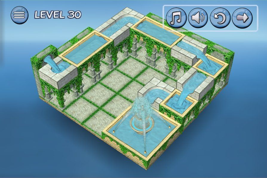 流水喷泉游戏官方正式版下载（Flow Water）图1: