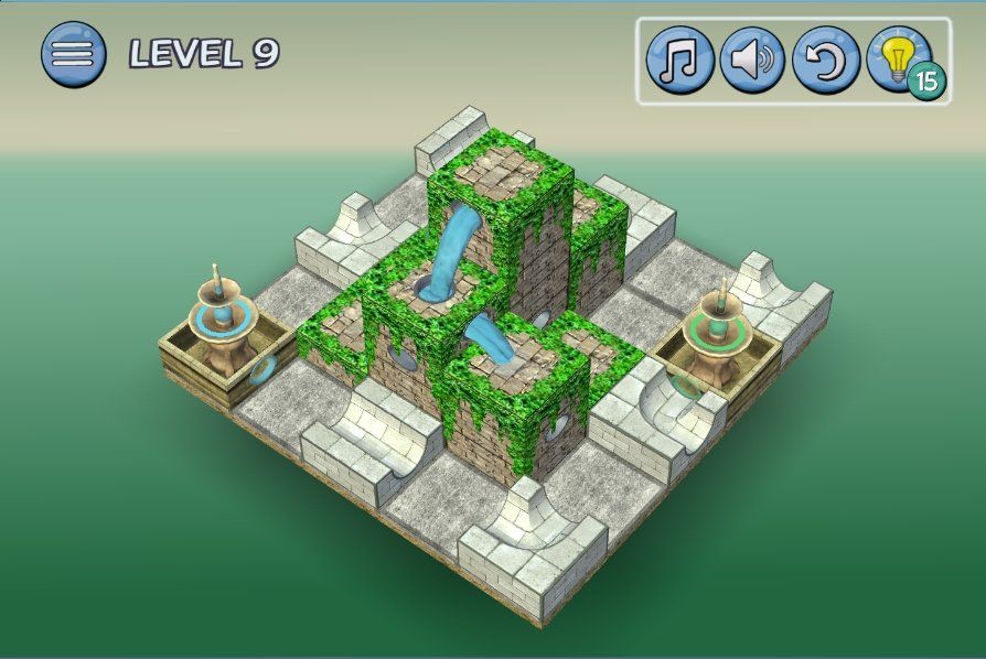 流水喷泉游戏官方正式版下载（Flow Water）图3: