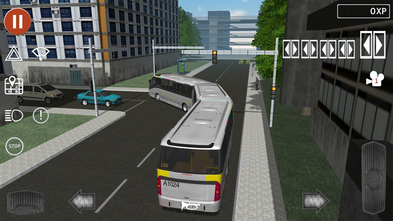 公共交通模拟器v1.34免费金币中文版下载图1: