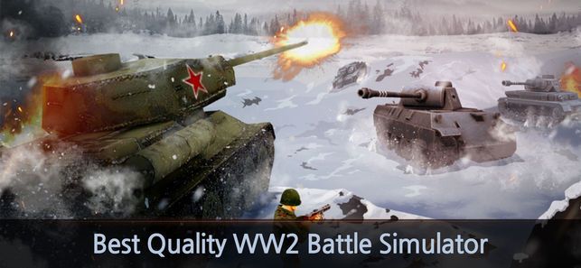 二战战场模拟器中文游戏手机版下载（WW2 Battle Front Simulator）截图2: