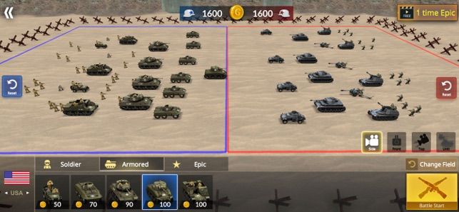 二战战场模拟器中文游戏手机版（WW2 Battle Front Simulator）图3:
