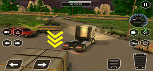 重型卡车运输司机中文手机版游戏图1: