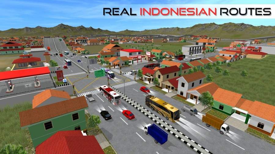 印尼巴士皮肤模板中国地图mod下载截图2: