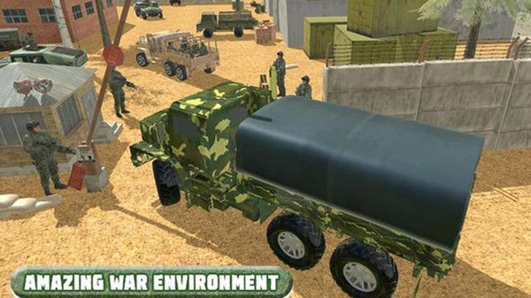 军队卡车山爬坡道驾驶游戏最新版全关卡完整下载图4: