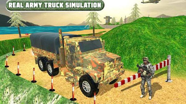 军队卡车山爬坡道驾驶游戏最新版全关卡完整下载图1: