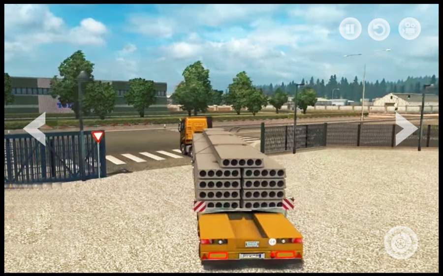 欧洲卡车漂移模拟器手机游戏安卓版（Euro Truck Drifting Simulator）图5: