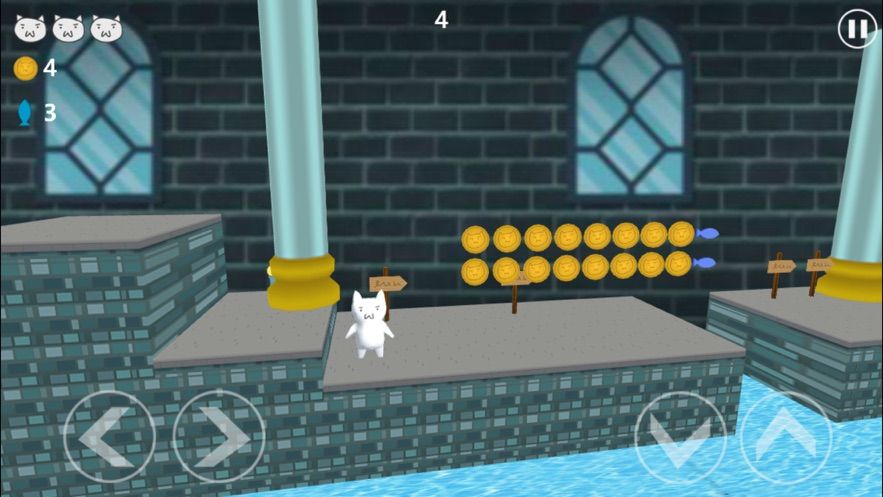 鲤鱼解说超级猫喵里奥3D游戏安卓图2: