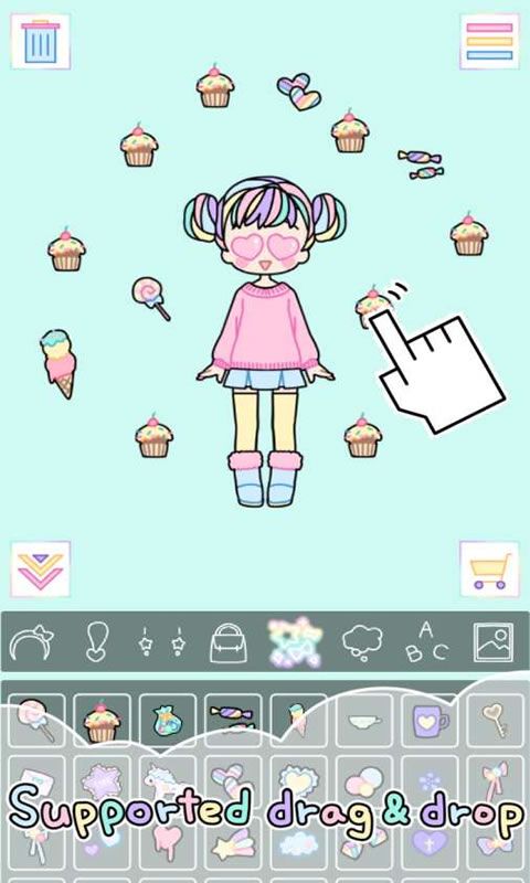 粉彩女孩2.0.6全道具完整安卓中文版下载地址（Pastel Girl）图3: