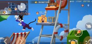 猫和老鼠：神级辅助老鼠，溜猫救人无解操作，小猫咪的噩梦图片2