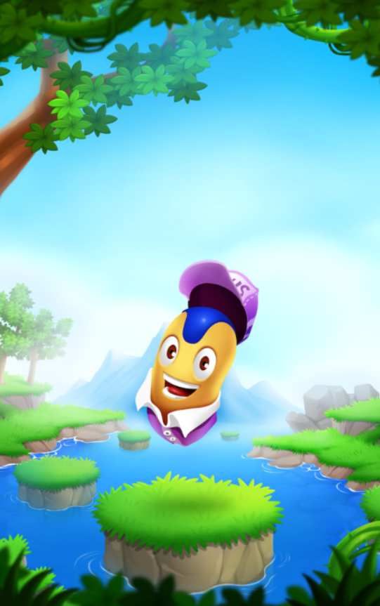 好玩的跳跳豆冒险游戏安卓最新版图片1
