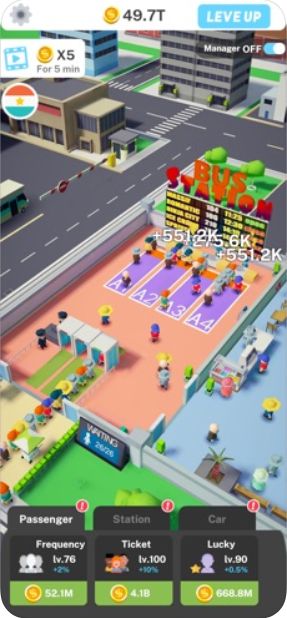 Idle Bus Tycoon游戏中文手机版下载图片1