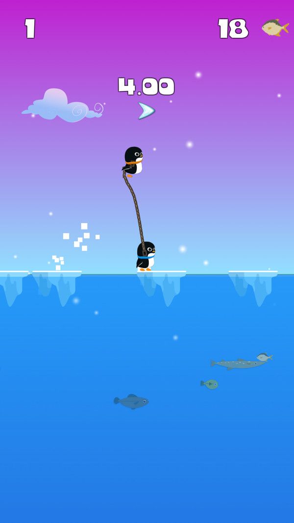 绳索企鹅弹跳大师游戏官方正式版下载图片1