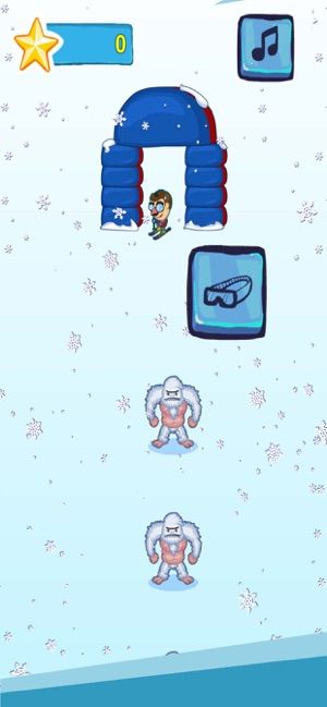 雪地滑雪游戏手机版图3: