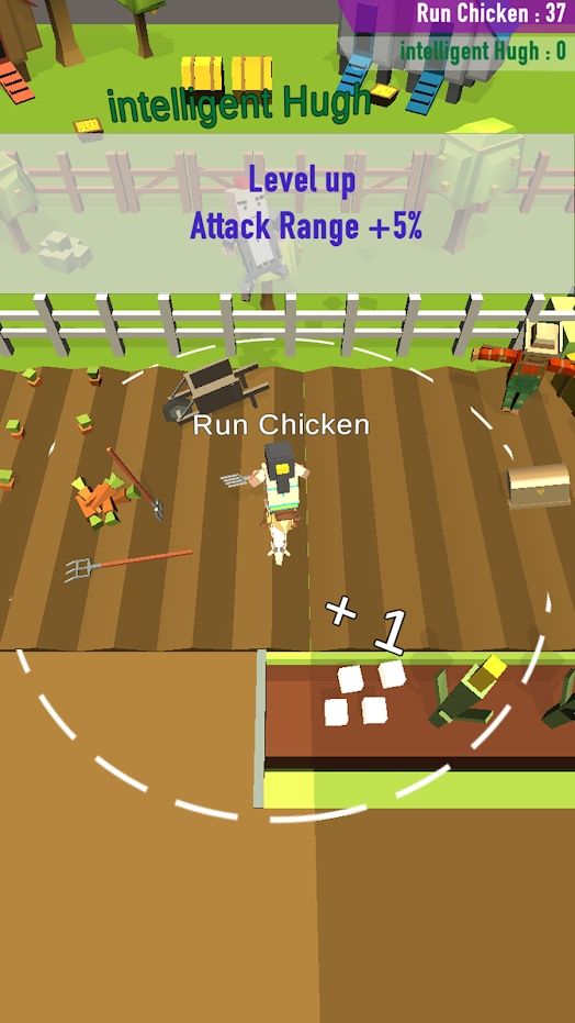 跑个鸡儿游戏安卓中文版（RunChickenRun）图1:
