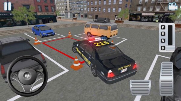 警车停泊模拟器2020游戏中文最新版下载图片1