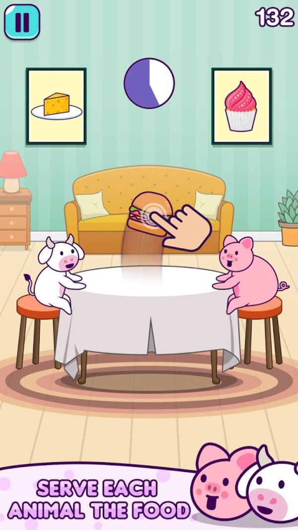 兔子大战小猫煎饼游戏中文手机版下载图1: