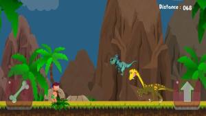 恐龙岛的穴居人游戏图2