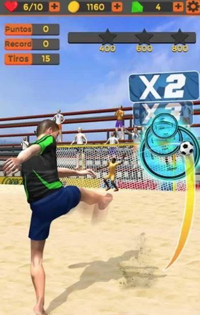 射门沙滩足球游戏中文手机版下载图3: