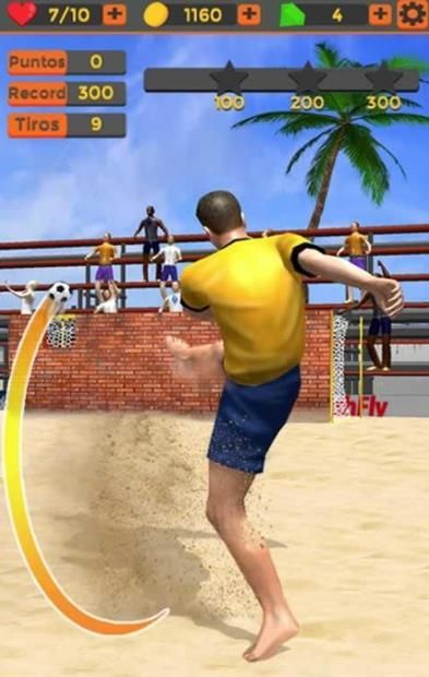 射门沙滩足球游戏中文手机版下载图2: