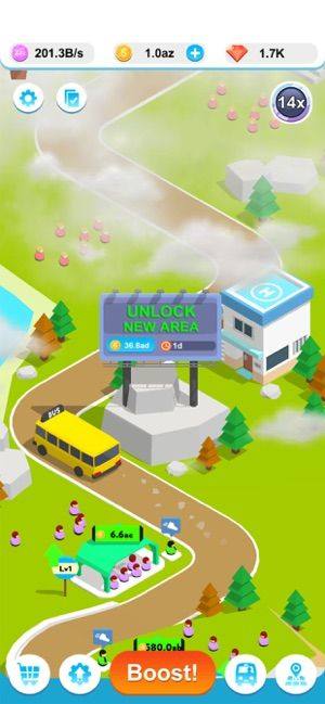 闲置巴士3D游戏中文版（Idle Bus 3D）图片2