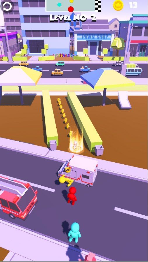 交通竞赛跑步3D游戏中文免费金币下载图1: