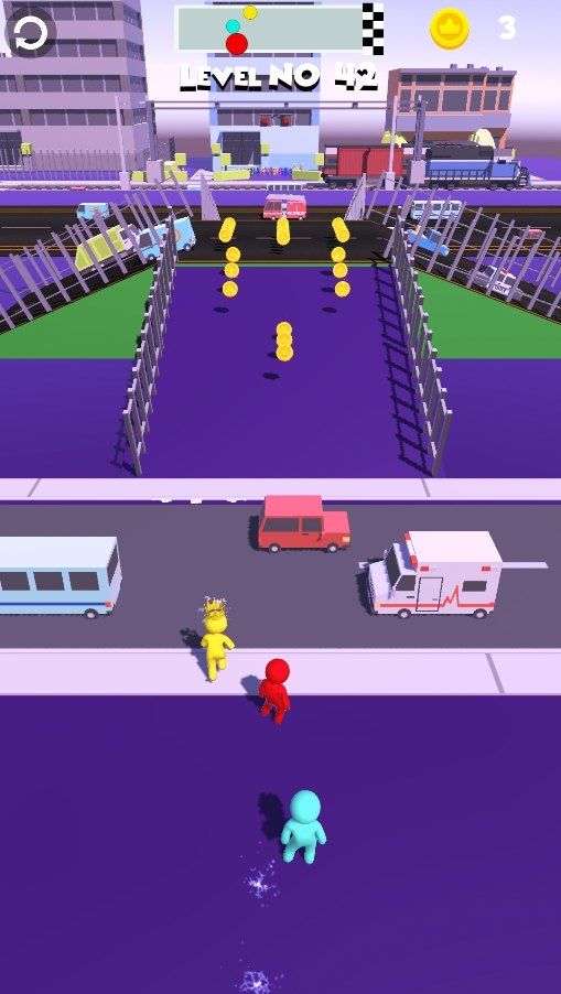 交通竞赛跑步3D游戏中文免费金币下载图4: