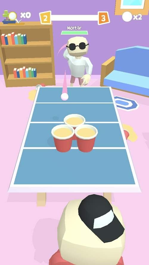 纸杯乒乓球游戏安卓手机版图2: