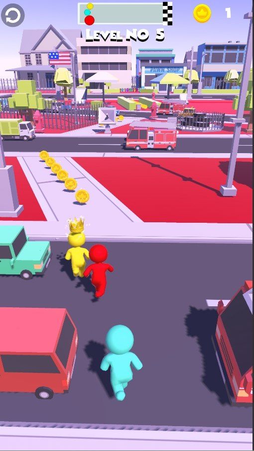 交通竞赛跑步3D游戏中文免费金币下载图3: