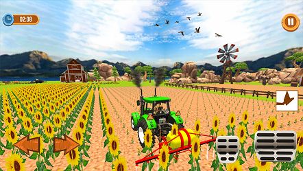 真实耕作拖拉机3D游戏安卓版图1: