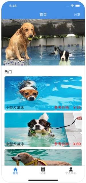 康康宠物狗游泳APP图2