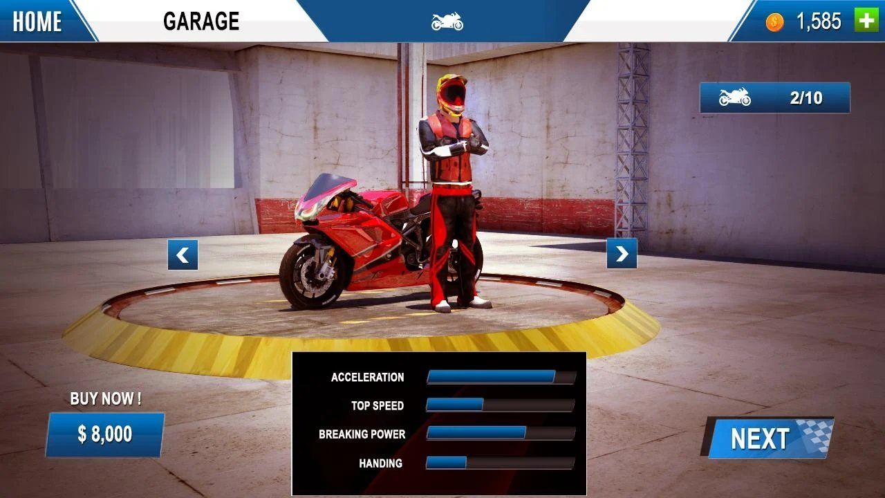 摩托车驾驶3D游戏安卓最新版图3: