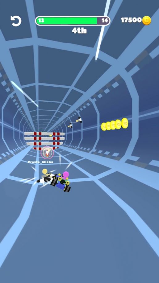 隧道卡丁车游戏免费金币最新版图3: