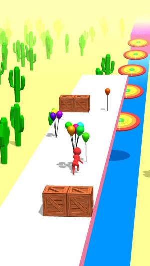 气球跑3d游戏最新版（Balloon Run 3D）图片1