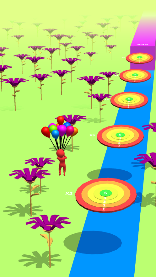气球跑3d游戏最新版（Balloon Run 3D）图1: