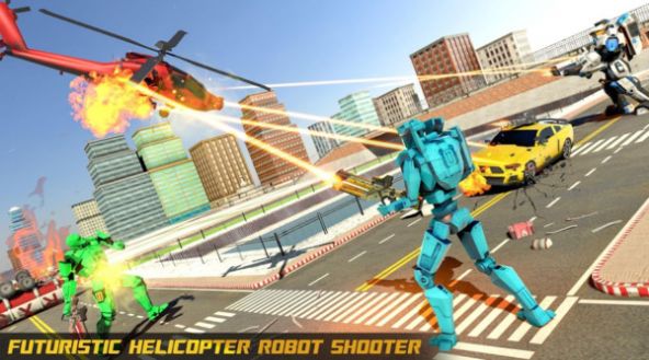 直升机变形机器人游戏官方版图1: