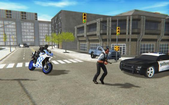 骑着摩托车的警察游戏官方版图1: