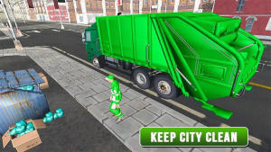 微信清理垃圾车小程序游戏图片2