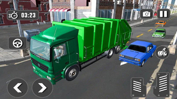 微信清理垃圾车小程序游戏图2: