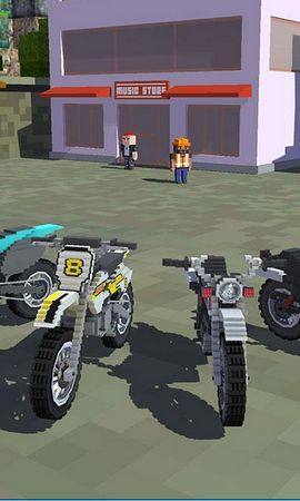 像素摩托车竞赛游戏官方版图片1