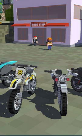 像素摩托车竞赛游戏官方版图2: