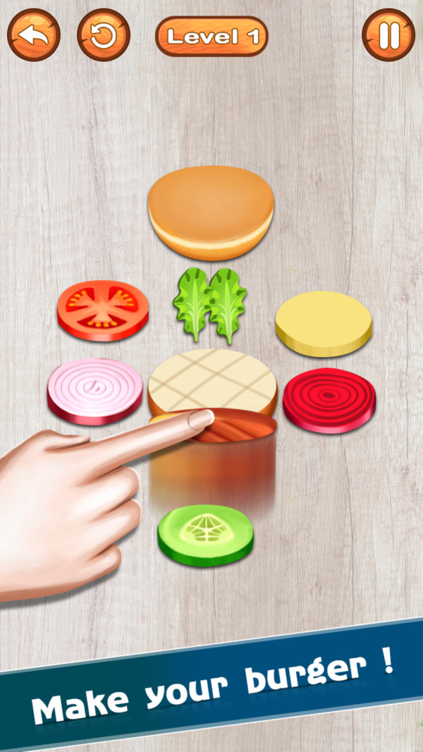 儿童汉堡包制作游戏安卓中文版图3:
