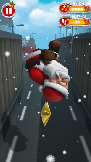 欢乐圣诞老人跑酷游戏图3