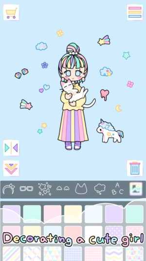 彩虹女孩Pastel Girl游戏安卓汉化版下载图片1