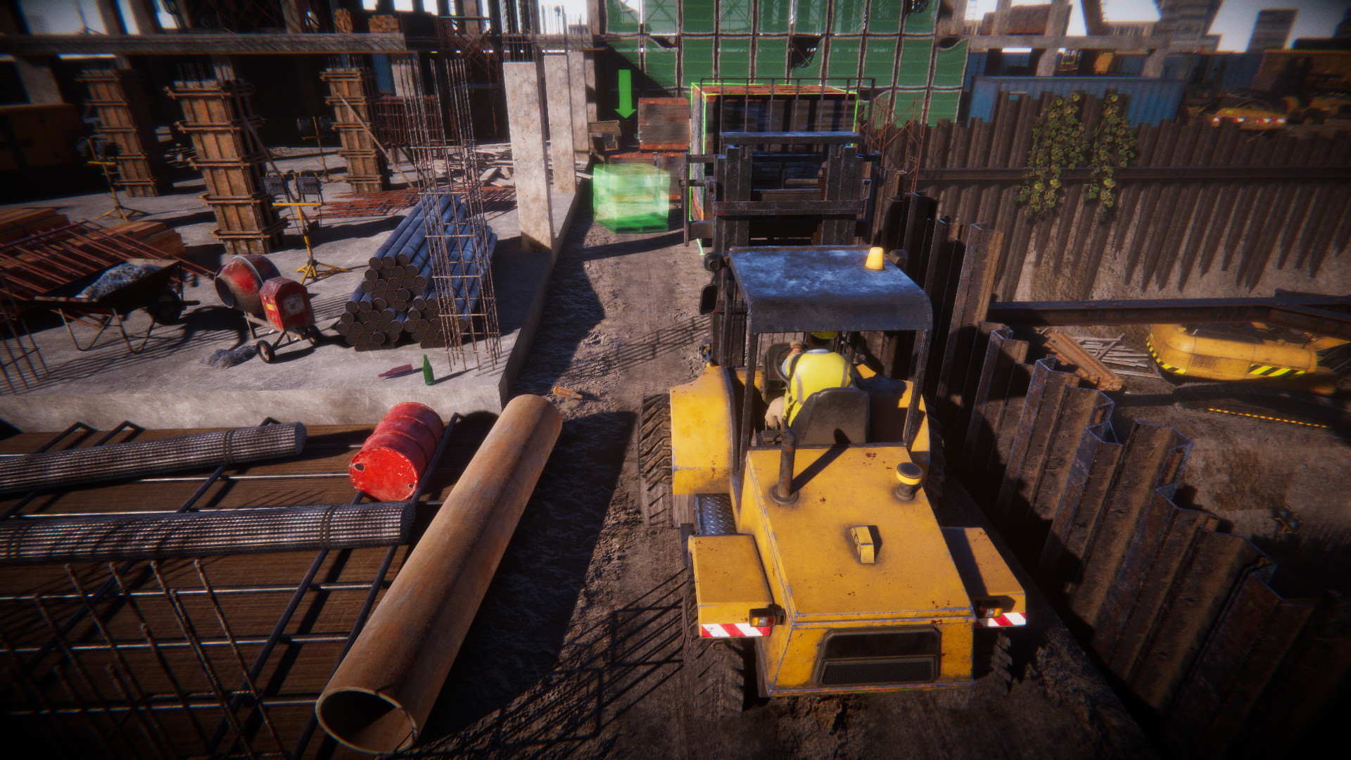 建筑工人模拟器中文最新版（Construction Worker Simulator）图1: