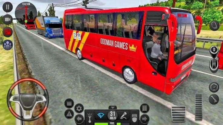 现代长途客车模拟器运输2021游戏中文版图1:
